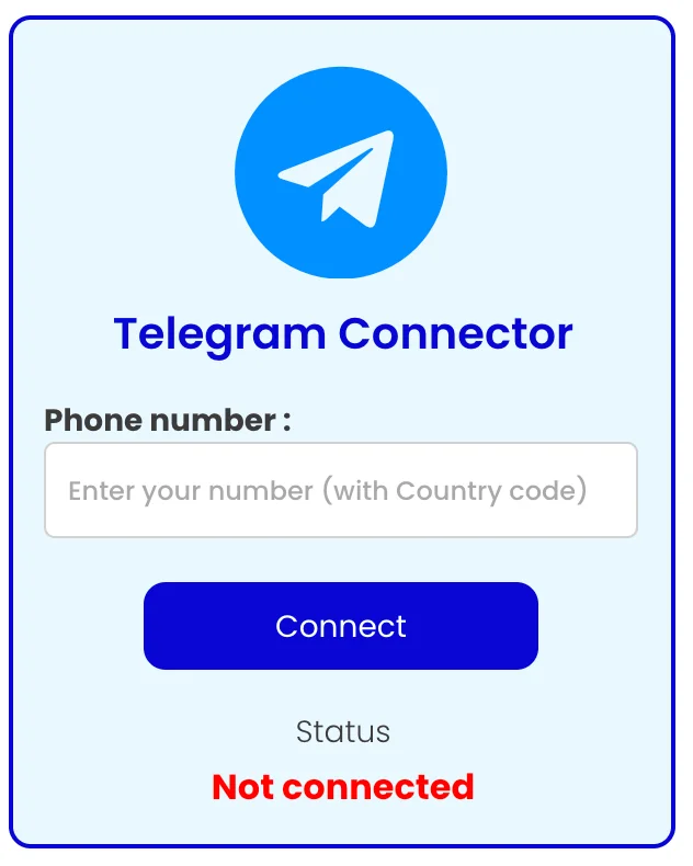 Telegram signal copier